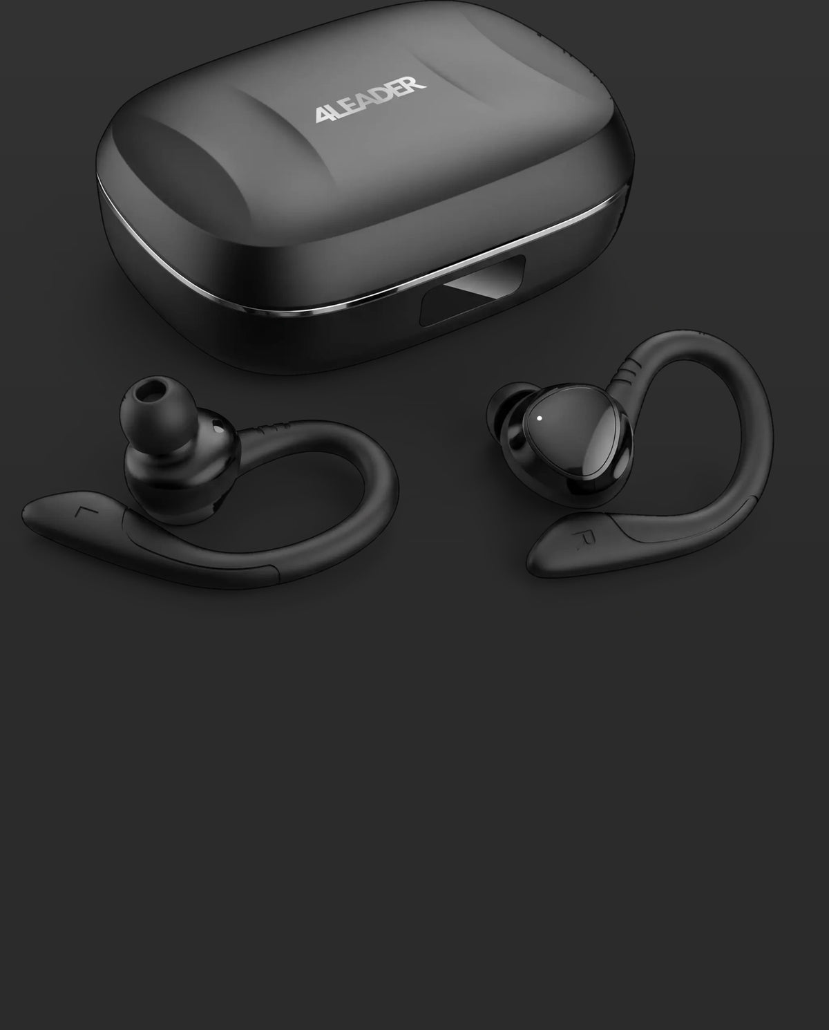 Fones e estojo do 4LSport