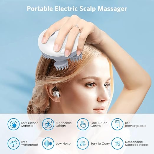 Massageador Elétrico Multifuncional para Gatos e Humanos