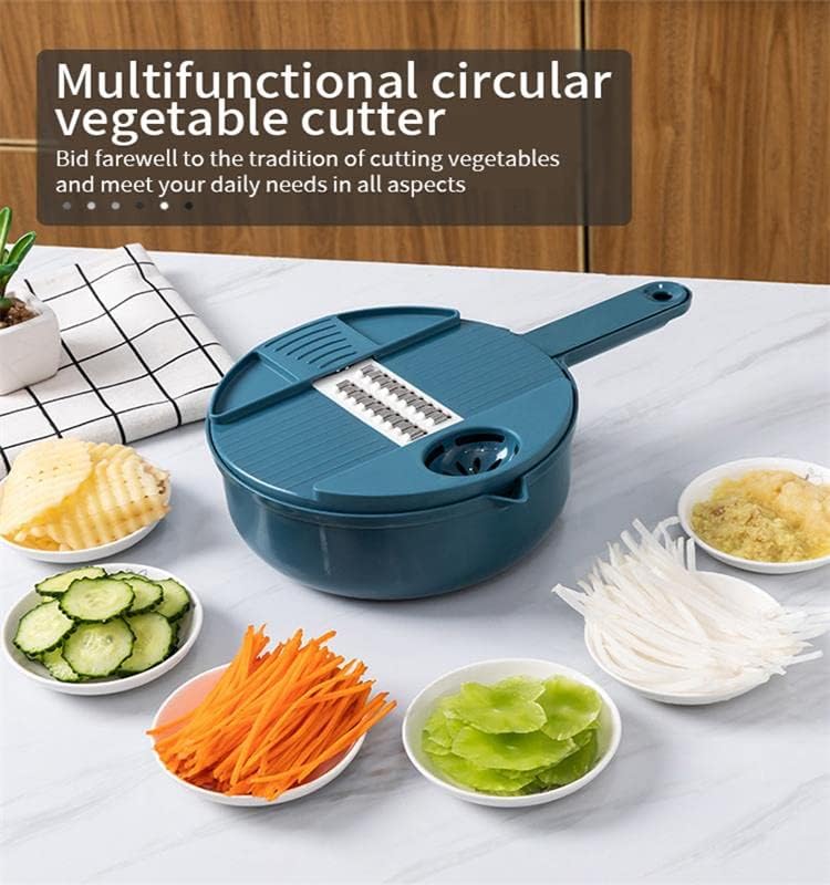 Fatiador 10 em 1 Multifuncional para Saladas, Legumes e Vegetais 4Leader