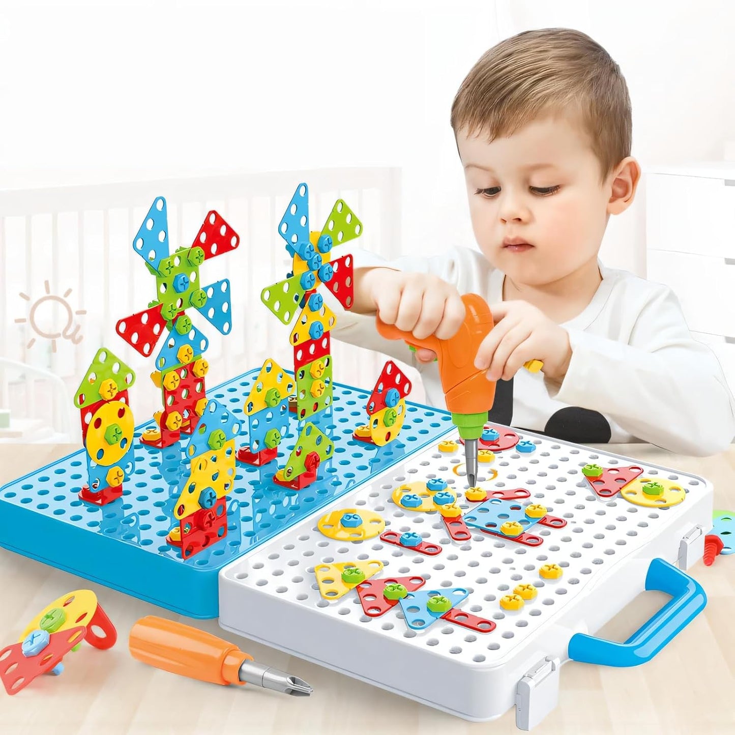 Maleta de Ferramentas Brinquedo Infantil 4Leader