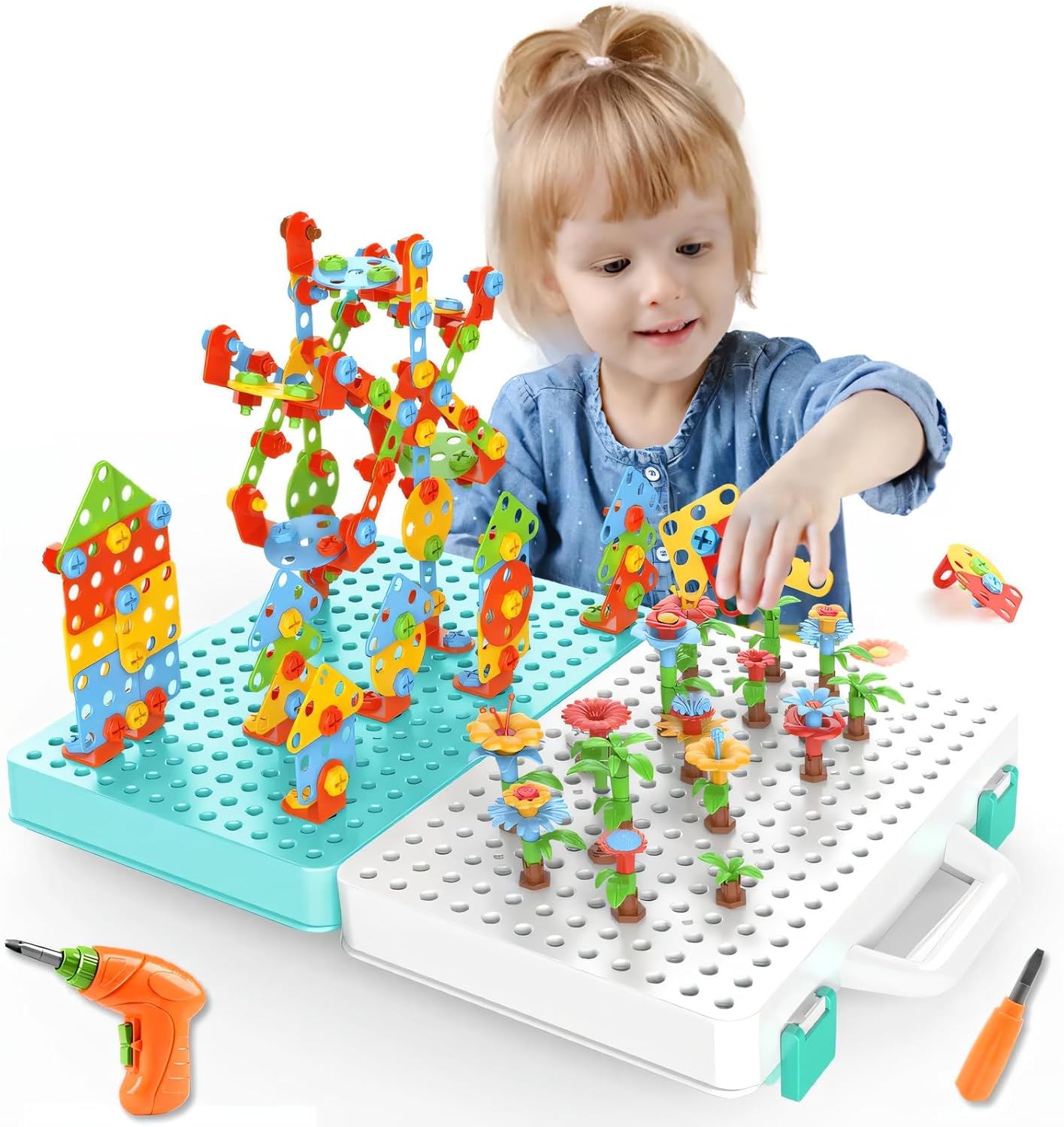 Maleta de Ferramentas Brinquedo Infantil 4Leader