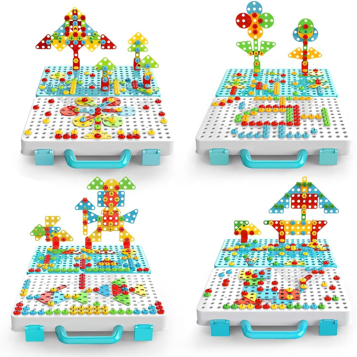 Maleta de Ferramentas Brinquedo Infantil 4Leader