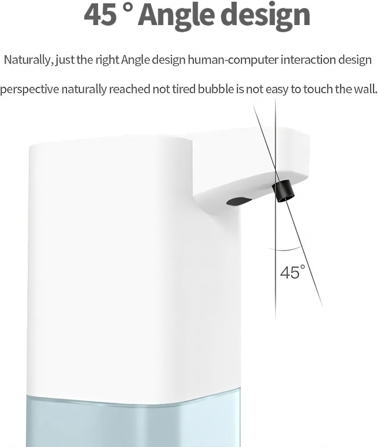 Dispenser Automático de Sabonete e Álcool 4Leader | Spray Com Sensor Infravermelho | Design Moderno e Minimalista | Recarregável via USB | Higiene Sem Contato | Ideal Para Lavabo e Banheiro