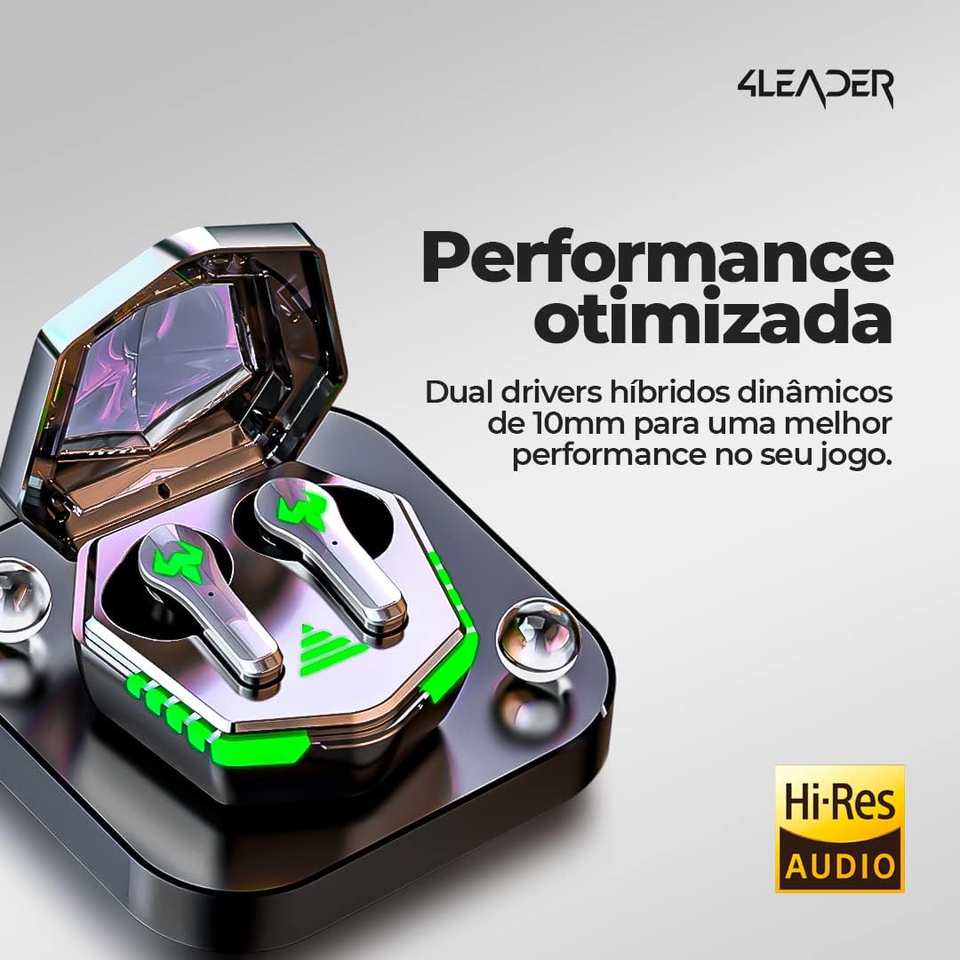 Fones de Ouvido Sem Fio Bluetooth 4Leader
