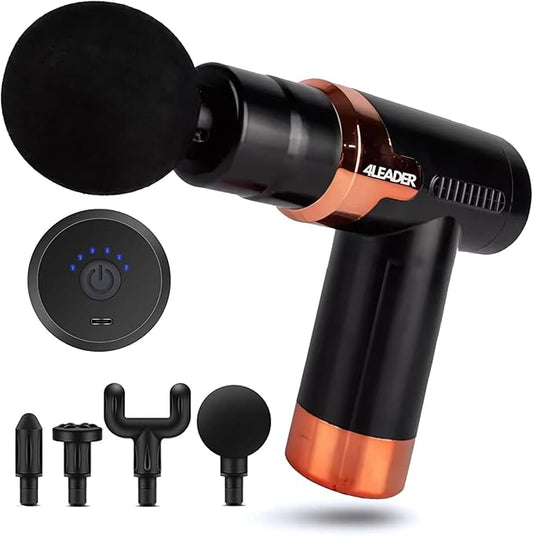 Pistola Massageadora Elétrica para Atletas 4Leader