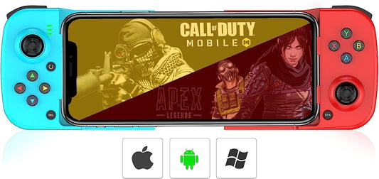 Gamepad para Celular - Controle Sem Fio Bluetooth - Compatível com Android e iOS - 4Leader