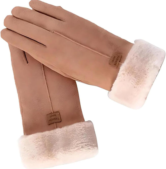 Luvas Femininas de Inverno 4Leader - Aqueça-se com Estilo no Inverno: Luva de Proteção e Conforto para as Suas Mãos nas Estações e Lugares Mais Frios