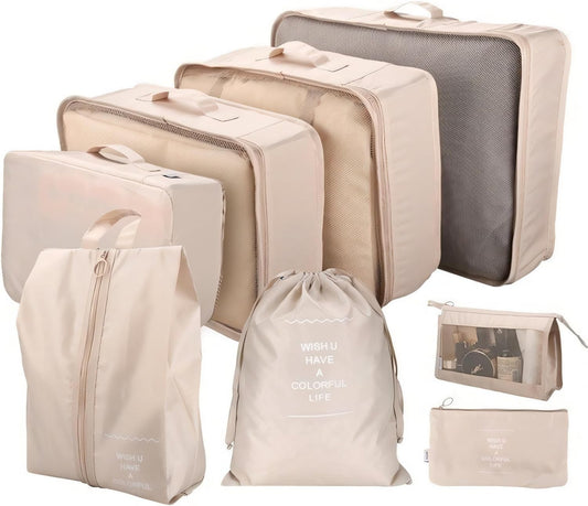 Organizador de Malas: Kit Completo de Organização de Viagem 4Leader