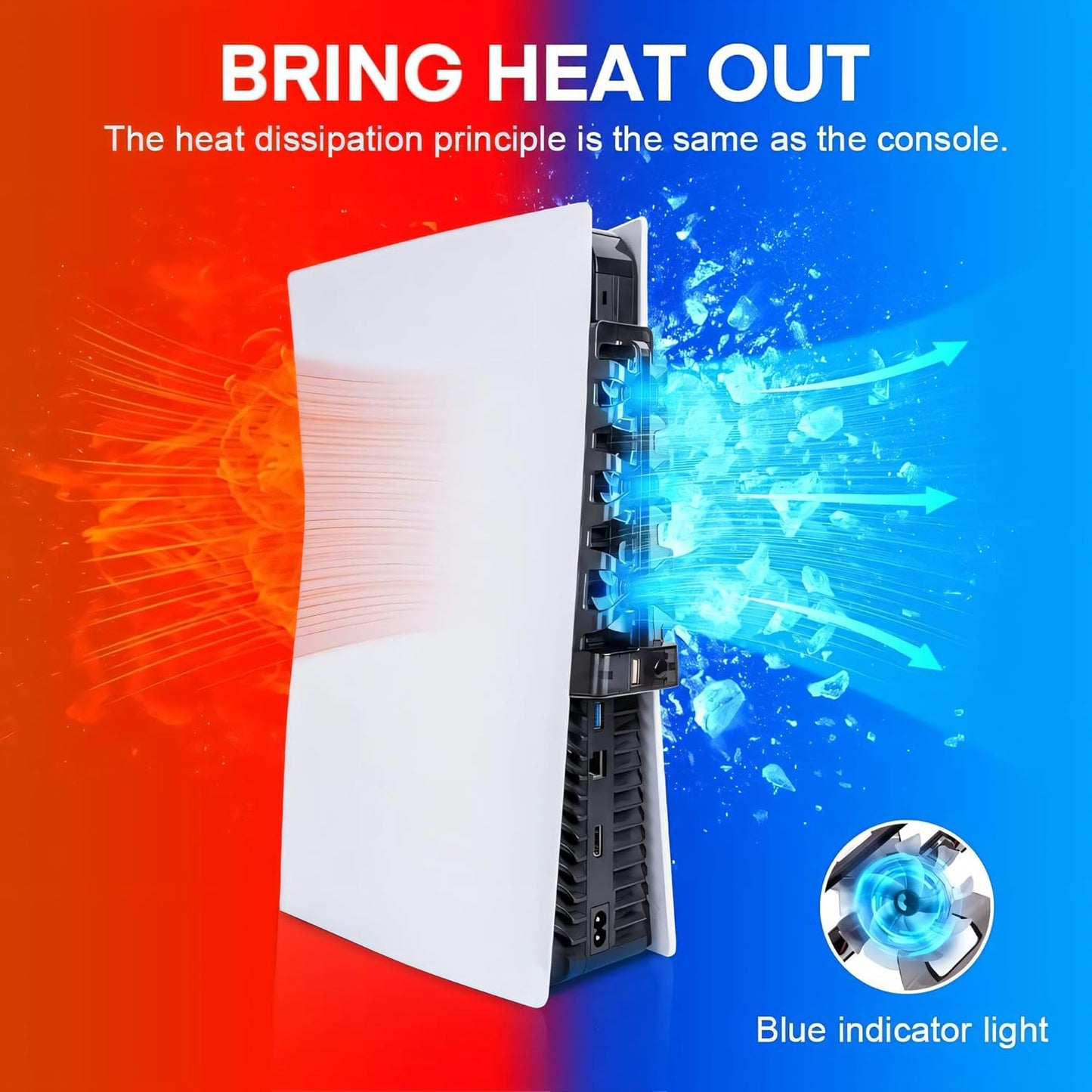 Cooler para PlayStation 5 4Leader