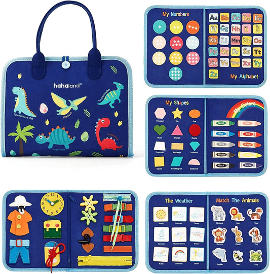 Livro Infantil Montessori (azul)